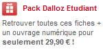 Pack Dalloz Etudiant