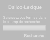 Dalloz-lexique